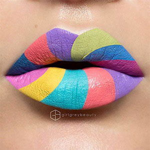 Exotic Lip Art by Girl Grey Beauty